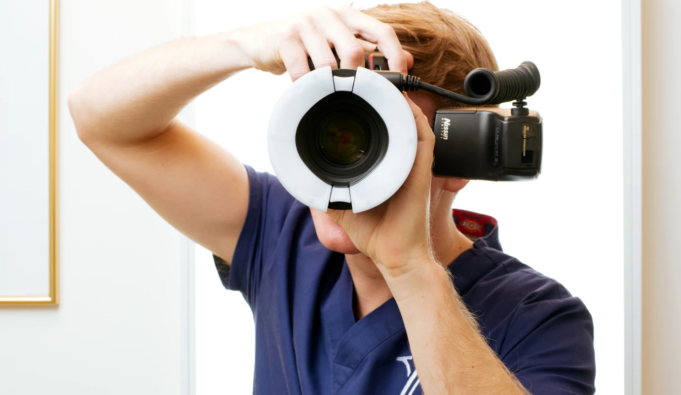 La photographie numérique au cabinet d'orthodontie du Dr Janssens à Paris 16